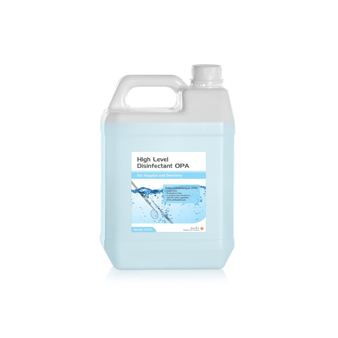 High Level Disinfectant - Ortho-ptalaldehyde